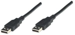 CABLE USB A-A M/M 1.8MTS MANHATTAN 306089