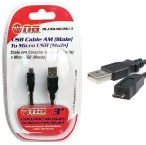 CABLE USB A MICRO 1.8M BL-USB-MICROU-6 ALMACENADO