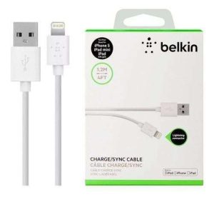 CABLE P/ IPHONE 5 BELKIN 1.2 MTRS