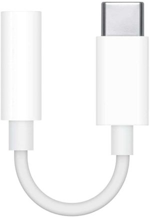 CABLE 3.5 HEMBRA A USB-C MACHO BLANCO
