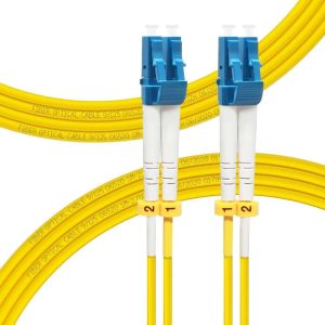 CABLE DE CONEXIÓN DE FIBRA DE 1M OS2 LC A LC - FLYPROFIBER #B08B3JT2V3