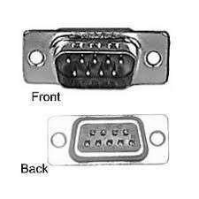 CONECTOR 9 PIN MACHO # DP9