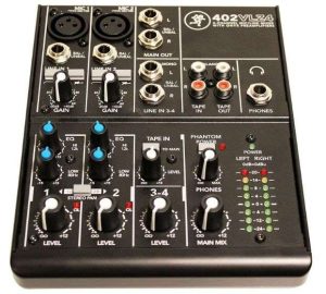 MEZCLADOR 4 CANALES MACKIE 402VLZ4 ULTRA COMPACTO