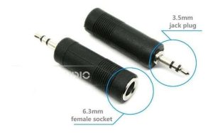 CONVERTIDOR 3.5MM MONO M A 1/4 MONO H #7132 MONOP