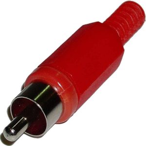 CONECTOR RCA M ROJO P-125R NIPPON AMERICA