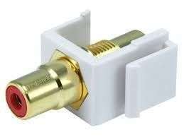 CONECTOR RCA H P/PLACA ROJO 6548 MONOPRICE
