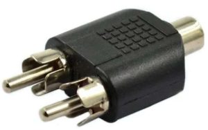 CONVERTIDOR 2RCA M- A 1 RCAH # P113
