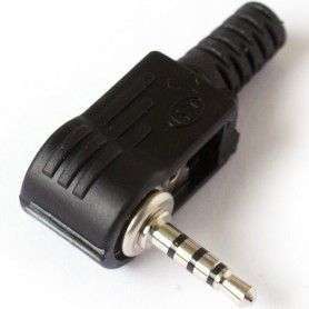 CONECTOR 2.5MM M STEREO 90 #70-093 PHILMORE