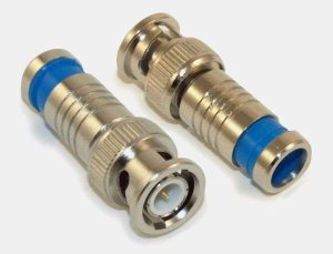 CONECTOR BNC RG-58 COMPRESION ROJO NF-34CMPRD