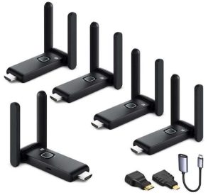 TRANSMISOR INAL. HDMI 4 RECIBIDORES 4K USB-C 60HZ 50M POFAN G58