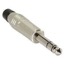 CONECTOR 1/4 MACHO STEREO ACPS-GN # 092-0120 AMPHENOL