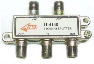SPLITTER 4 VIAS AIM 11-4140 900MHZ