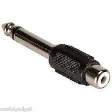 CONVERTIDOR 1/4 M A RCA H # 090-285 PARTS EXPRESS