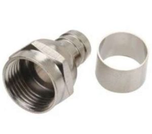 FITTING NIPPON AMERICA PARA COAXIAL RG59 PRENSA 2PZ F-59
