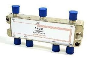 SPLITTER 6 VIAS PHILMORE CS206 2.05GHZ