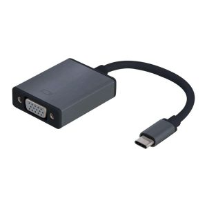 CONVERTIDOR USB C A VGA M-H 15 CM ARGOM ARG-CB-0043