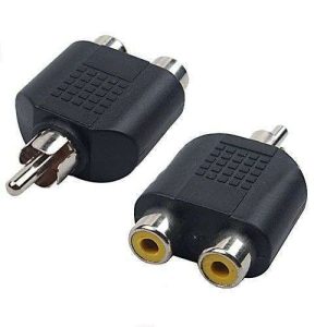 CONVERTIDOR 2RCA H/1 RCA M # P-221 NIPPON AMERICA