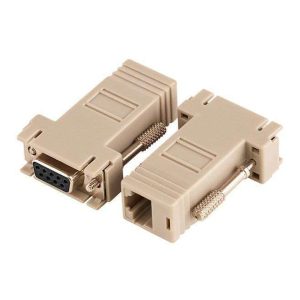 CONVERTIDOR 9PIN H/RJ45 8 COND. # 66212 JAMECO