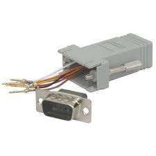CONVERTIDOR 9 PIN M/RJ-45 # 66191