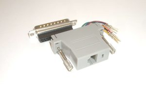 CONVERTIDOR 25PIN MACHO/RJ11 6 COND. # 66229