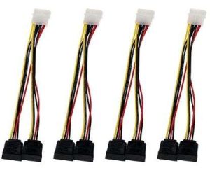 CABLE Y SATA 4 PINES MOLEX A 15 PINES 20 CM 261138-4P