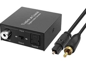 CONVERTIDOR FIBRA OPTICA A COAXIAL DIGITAL Z00059