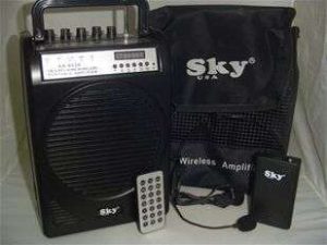 AMPLIFICADOR PORTABLE 35W SA-8220 SKY