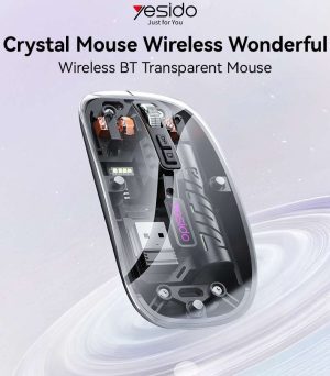 MOUSE INAL/BLUETOOTH BLANCO YESIDO KB29