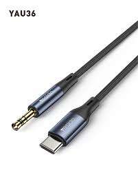 CABLE 3.5MM A USB-C 1M YESIDO YAU36