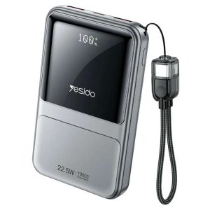 CARGADOR BATERIA PORTABLE 10000MAH 22.5W YESIDO YP95