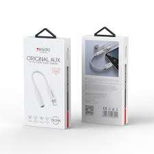 CABLE 3.5 HEMBRA A LIGHTNING MACHO PARA IPHONE YESIDO YAU44