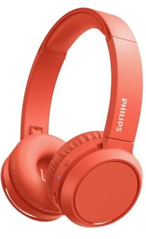 AUDIFONO BLUETOOTH PHILIPS TAH4205RD/00 ROJO 29 HRS BATERIA