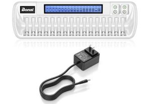 CARGADOR DE BATERÍA AA AAA 16 BAHÍAS BONAI MY-C006 CON BATERIAS AA/AAA