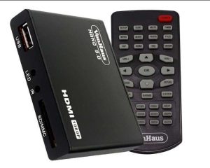 MINI MEDIA PLAYER-MKV VONHAUS 07/020US