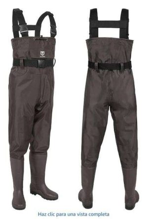 TRAJE IMPERMEABLE DE 2 CAPAS NAILON P/PESCA TALLA 8