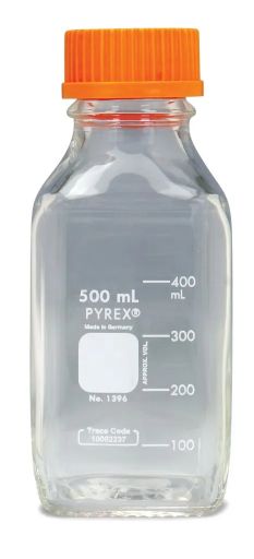 FRASCOS DE VIDRIO CUADRADOS PYREX® 250 ML 716221