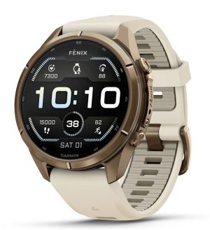 GPS FENIX 9 PRO AMOLED 43MM ORO/GRIS FRANCES #010-04335-25 GARMIN