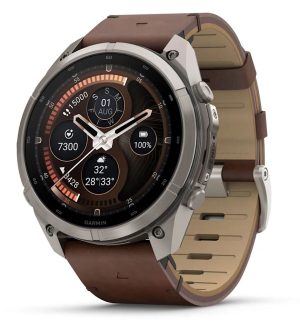 GPS FENIX 9 PRO INREACH 51MM TITANIO/CUERO #010-04337-40 GARMIN