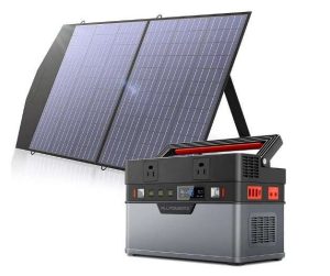 ESTACION ENERGIA MINI PORTÁTIL DE 700 W, 606 WH/110 V/164000 MAH PANEL SOLAR PORTÁTIL DE 100W
