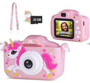 CAMARA DIGITAL INFANTIL MAGIC PIX 81 ROSADA ARGOM ARG-AC-9181PK