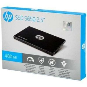 DISCO DURO INTERNO SATA 480GB 2.5" ESTADO SOLIDO HP SSD S650