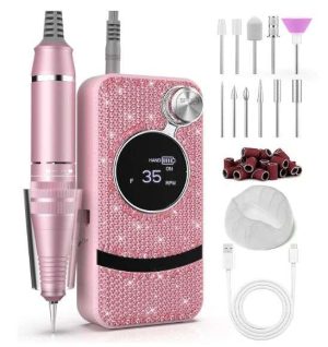 MAQUINA PULIDORA PARA MANICURE CON 11 BROCAS ND-01