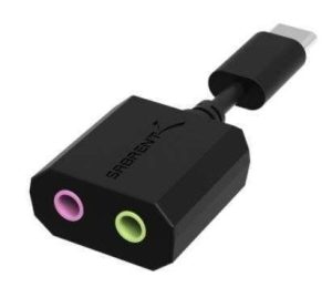 CONVERTIDOR USB C A AUDIO SABRENT AU-MMSC