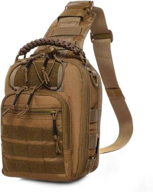 MOCHILA TACTICA 1050D PARA ROVER MARRON ANTARCTICA #B07QSJYMZL
