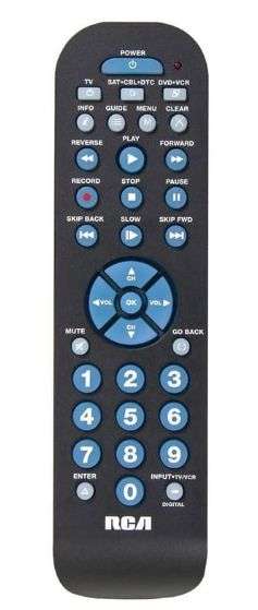 CONTROL REMOTO TV UNIVERSAL RCR3273EV RCA