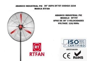 VENTILADOR DE PIE 18" BLANCO #FANELI16315W