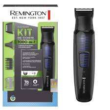 RASURADORA REMINGTON BARBA RECARGABLE KIT 10 PIEZAS #PG6125-F