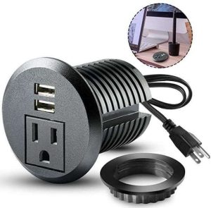 TABLERO DE MESA MULTIPLE 2USB 110VAC