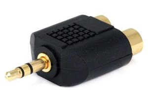 ADAPTADOR 3.5MM ST M A 2 RCA H MONOPRICE 7189