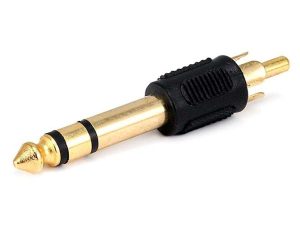 ADAPTADOR 1/4 ST M A RCA M 7151 MONOPRICE